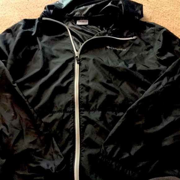 Columbia black womens windbreaker jacket L - Picture 1 of 6